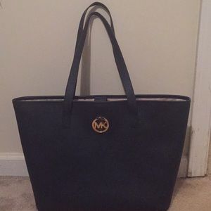 Large Dark Blue Michael Kors purse